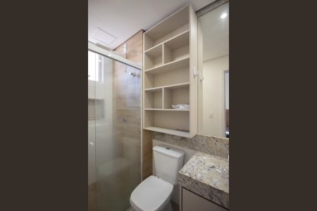 Apartamento para alugar com 33m², 1 quarto e 1 vaga Apartamento para alugar com 33m², 1 quarto e 1 vagaBanheiro da Suíte