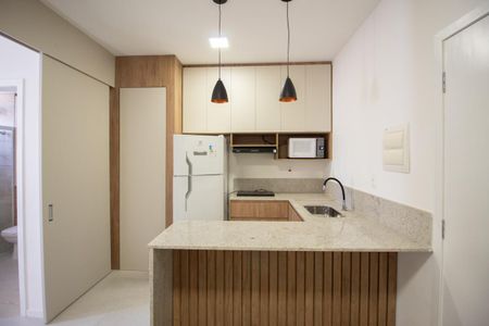 Apartamento para alugar com 33m², 1 quarto e 1 vaga Apartamento para alugar com 33m², 1 quarto e 1 vagaCozinha e Área de Serviço