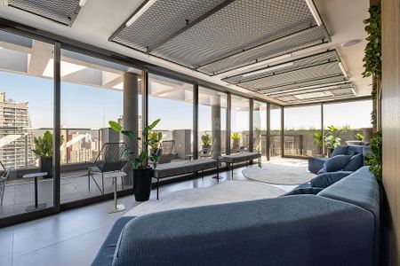 Área comum de kitnet/studio à venda com 1 quarto, 24m² em Pompeia, São Paulo