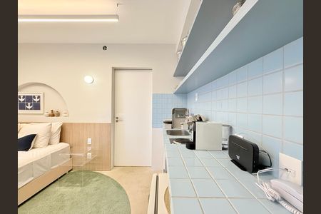 Studio à venda com 25m², 1 quarto e sem vagaCozinha 
