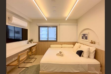 Studio à venda com 25m², 1 quarto e sem vagaQuarto