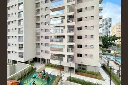 Vista  de kitnet/studio à venda com 1 quarto, 25m² em Santo Amaro, São Paulo