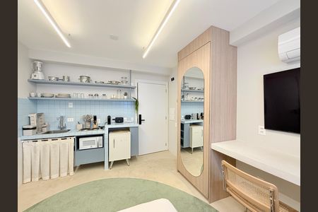 Studio à venda com 25m², 1 quarto e sem vagaQuarto