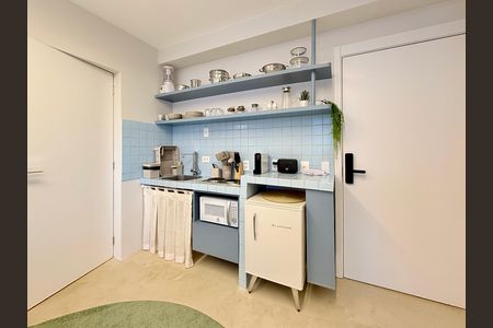 Studio à venda com 25m², 1 quarto e sem vagaCozinha 