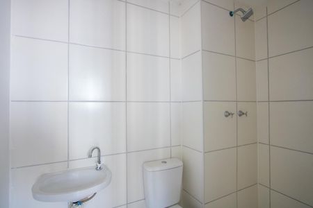 Banheiro de apartamento para alugar com 2 quartos, 37m² em Jardim, Santo André