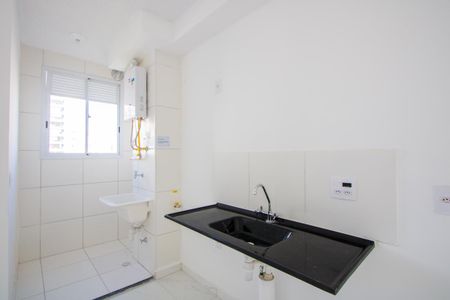 Cozinha de apartamento para alugar com 2 quartos, 37m² em Jardim, Santo André
