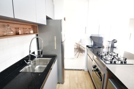 Apartamento à venda com 51m², 1 quarto e 1 vagaCozinha