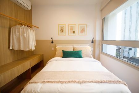 Studio à venda com 21m², 1 quarto e sem vaga