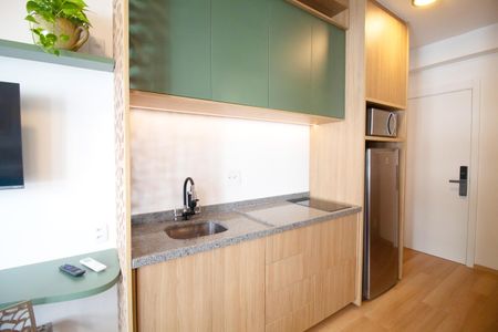 Studio à venda com 21m², 1 quarto e sem vaga