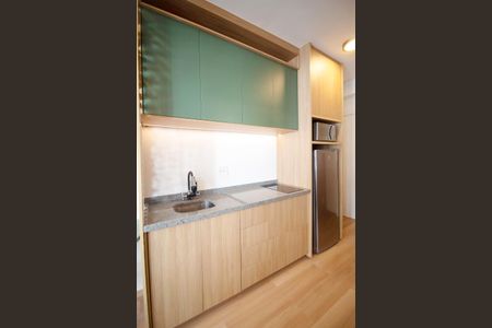 Studio à venda com 21m², 1 quarto e sem vaga