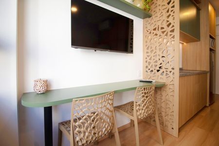 Studio à venda com 21m², 1 quarto e sem vaga
