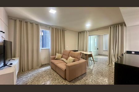 Apartamento à venda com 57m², 1 quarto e 2 vagas Apartamento à venda com 57m², 1 quarto e 2 vagasSala