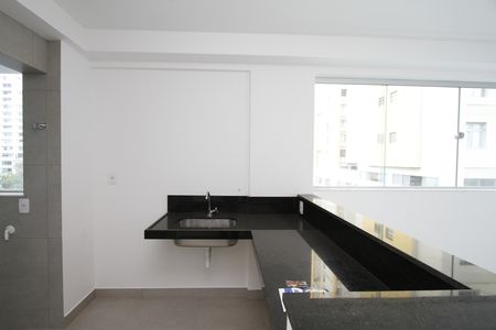 Studio à venda com 43m², 1 quarto e 1 vagaCozinha