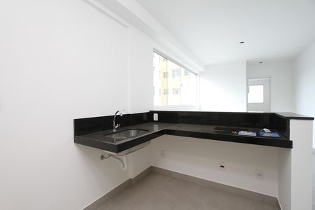 Studio à venda com 43m², 1 quarto e 1 vagaCozinha