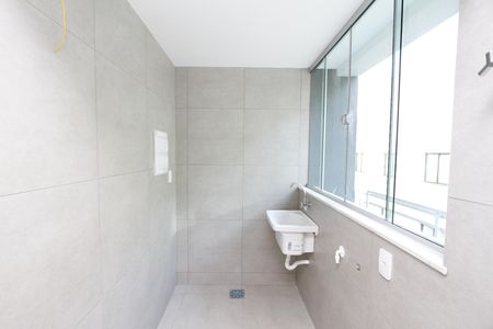 Área de Serviço de kitnet/studio à venda com 1 quarto, 43m² em Barro Preto, Belo Horizonte