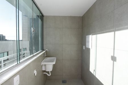 Área de Serviço de kitnet/studio à venda com 1 quarto, 43m² em Barro Preto, Belo Horizonte