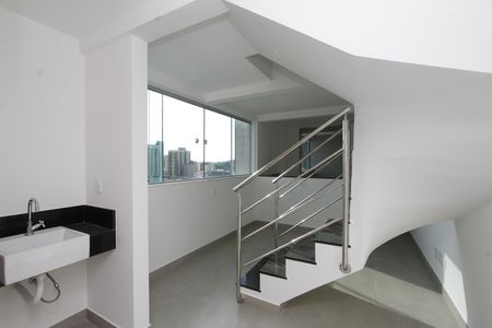 sala de apartamento à venda com 2 quartos, 78m² em Barro Preto, Belo Horizonte