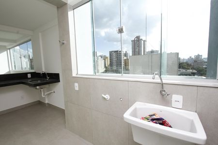 Área de Serviço de apartamento à venda com 2 quartos, 78m² em Barro Preto, Belo Horizonte