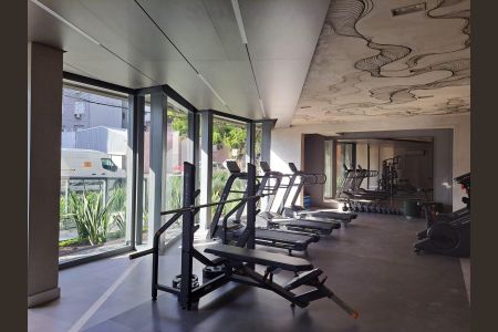 Studio para alugar com 25m², 1 quarto e sem vaga Studio para alugar com 25m², 1 quarto e sem vagaÁrea Comum - Academia