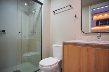 Studio para alugar com 25m², 1 quarto e sem vagaBanheiro