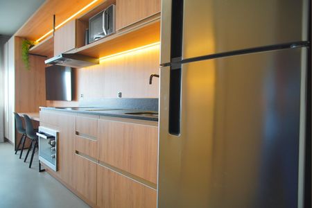 Studio para alugar com 25m², 1 quarto e sem vagaCozinha
