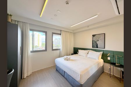 Quarto  de kitnet/studio para alugar com 1 quarto, 25m² em Santo Amaro, São Paulo
