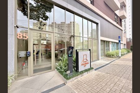 Fachada  de kitnet/studio para alugar com 1 quarto, 25m² em Santo Amaro, São Paulo