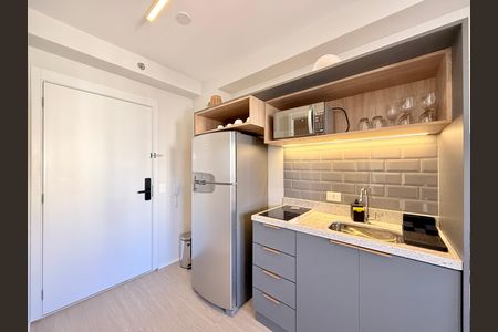 Studio para alugar com 25m², 1 quarto e sem vagaCozinha