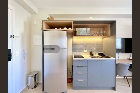 Studio para alugar com 25m², 1 quarto e sem vagaCozinha