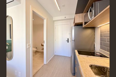 Studio para alugar com 25m², 1 quarto e sem vagaCozinha