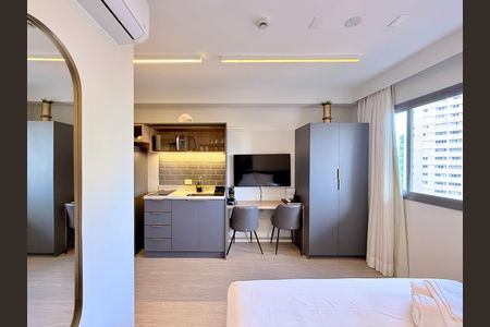 Studio para alugar com 25m², 1 quarto e sem vagaQuarto 