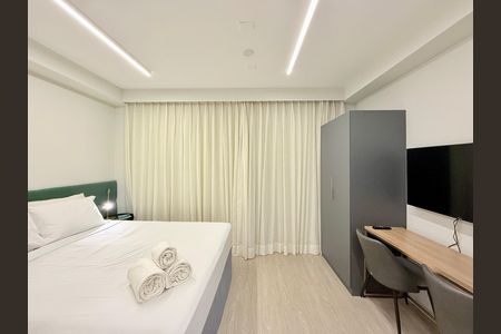 Studio para alugar com 25m², 1 quarto e sem vagaQuarto