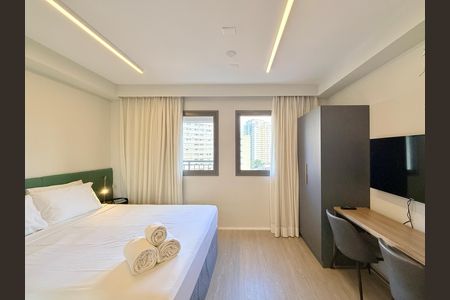 Studio para alugar com 25m², 1 quarto e sem vagaQuarto