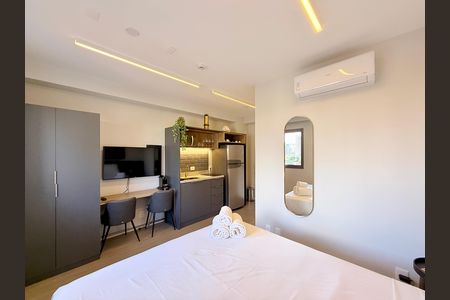 Studio para alugar com 25m², 1 quarto e sem vagaQuarto
