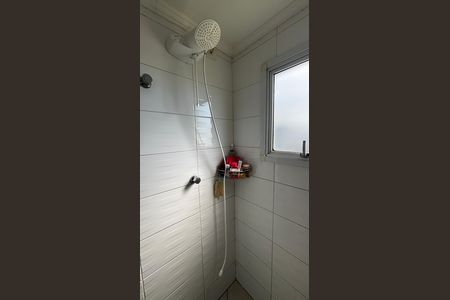 Banheiro da Suíte de apartamento à venda com 3 quartos, 90m² em Pinheirinho, Santo André