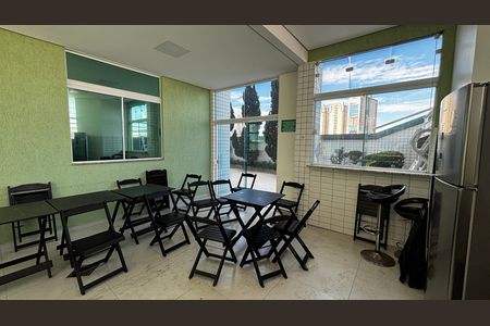 Churrasqueira de apartamento à venda com 3 quartos, 90m² em Pinheirinho, Santo André
