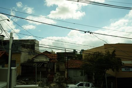 Vista da varanda da suíte 3 de casa à venda com 3 quartos, 100m² em Chácara Califórnia, São Paulo