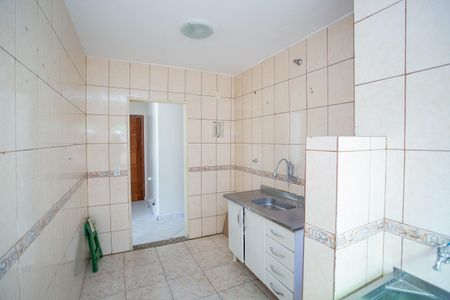 Cozinha e Área de Serviço de apartamento à venda com 3 quartos, 74m² em Santa Cruz Industrial, Contagem
