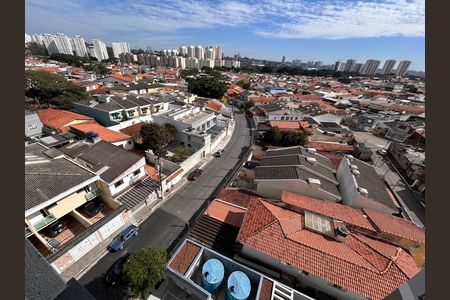 Vista varanda e área de serviço  de apartamento para alugar com 2 quartos, 35m² em Campo Grande, São Paulo