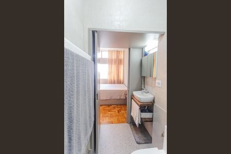 Apartamento para alugar com 59m², 1 quarto e sem vaga Apartamento para alugar com 59m², 1 quarto e sem vagaBanheiro da Suíte