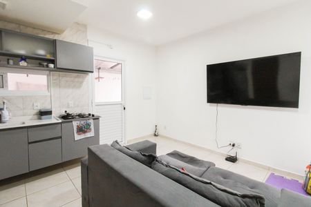 Sala/Cozinha de casa de condomínio para alugar com 2 quartos, 69m² em Olaria, Canoas