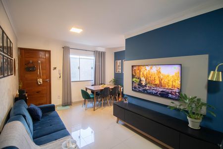 Casa de condomínio para alugar com 54m², 2 quartos e 1 vagaSala