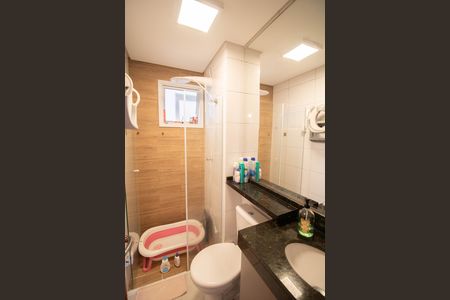Casa de condomínio para alugar com 54m², 2 quartos e 1 vagaBanheiro social