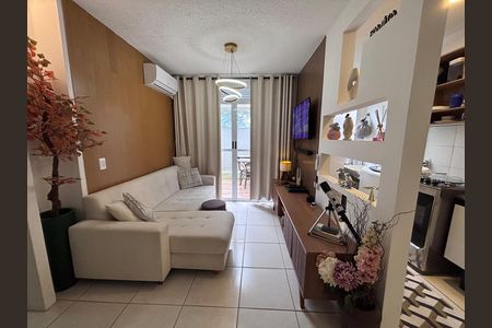 Sala de apartamento à venda com 2 quartos, 58m² em Vargem Grande, Rio de Janeiro