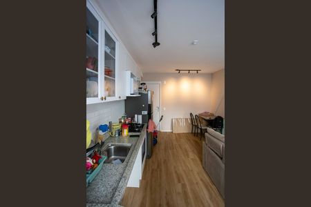 Cozinha de apartamento à venda com 2 quartos, 45m² em Canhema, Diadema
