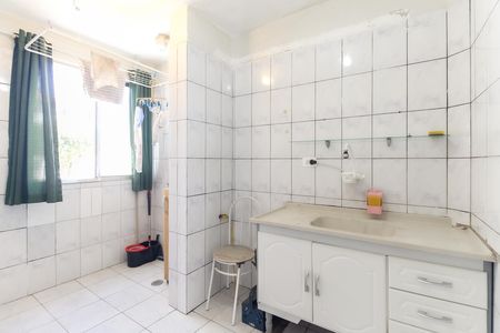 Cozinha - Área de Serviço de apartamento para alugar com 2 quartos, 43m² em Jardim Marilú, São Paulo