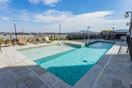 Área comum - Piscina de apartamento para alugar com 2 quartos, 37m² em Vila Marina, São Paulo