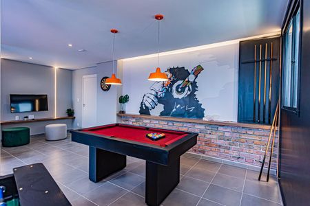 Sala de jogos de apartamento para alugar com 2 quartos, 37m² em Vila Marina, São Paulo
