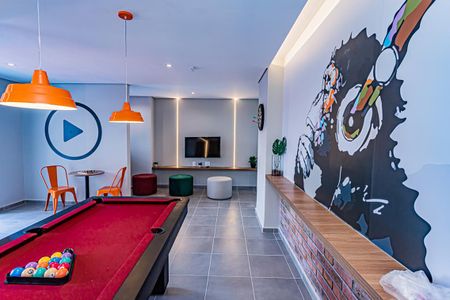 Apartamento para alugar com 37m², 2 quartos e sem vaga Apartamento para alugar com 37m², 2 quartos e sem vagaSala de jogos