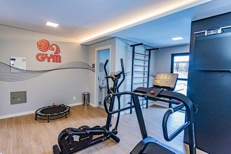Apartamento para alugar com 37m², 2 quartos e sem vaga Apartamento para alugar com 37m², 2 quartos e sem vagaÁrea comum - Academia